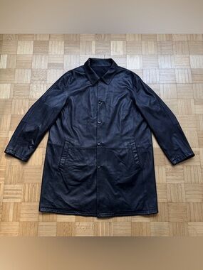 Danier Men’s Relaxed Leather Coat